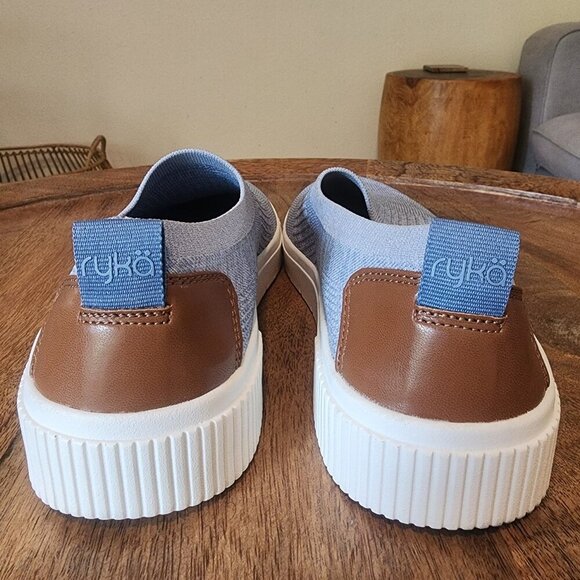 Ryka Blue Dawn Vista Slip-on Flat Sneakers Women's Size 9W / 9 Wide - Picture 3 of 12